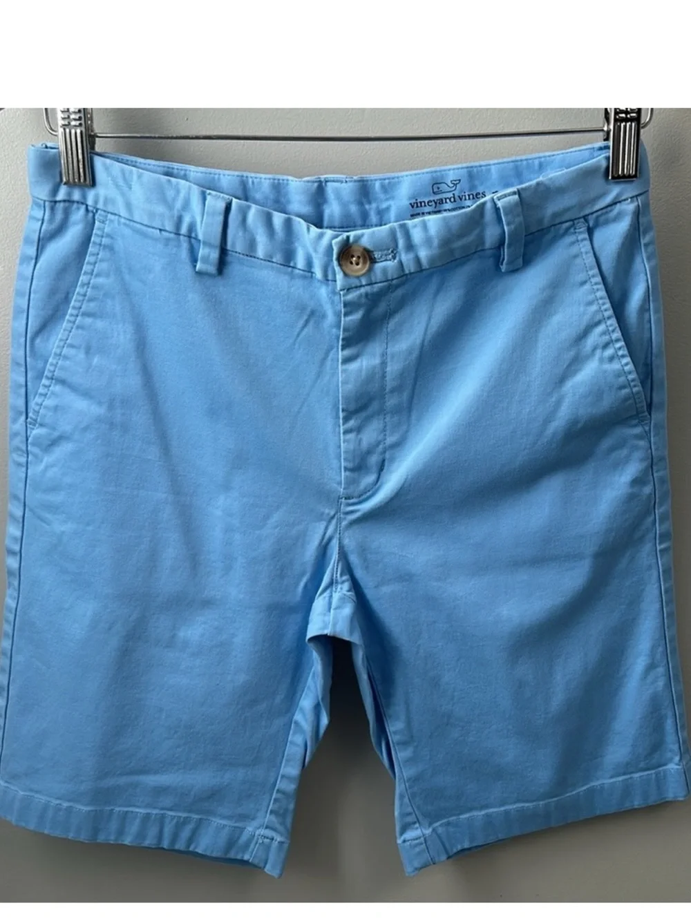 Vineyard Vines Boys Chino Flat Front Shorts Blue Preppy Back to School